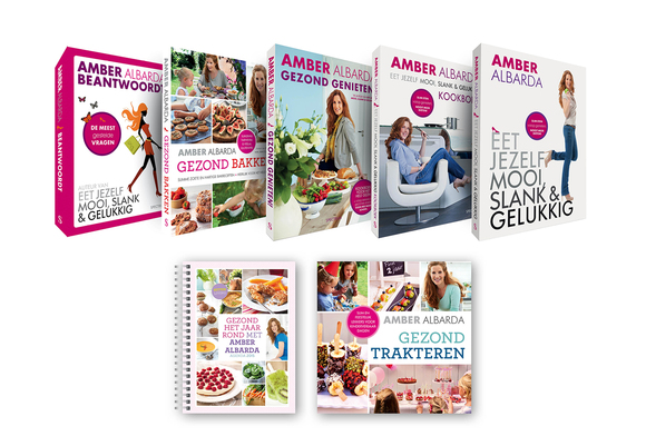 Amber book covers x 7